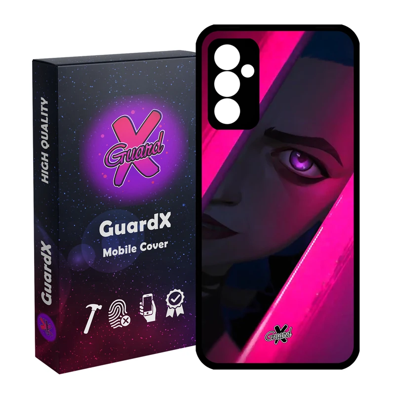 کاور گارد ایکس طرح کارل مدل Glass10419 مناسب برای گوشی موبایل سامسونگ Galaxy A54 / A54 5G