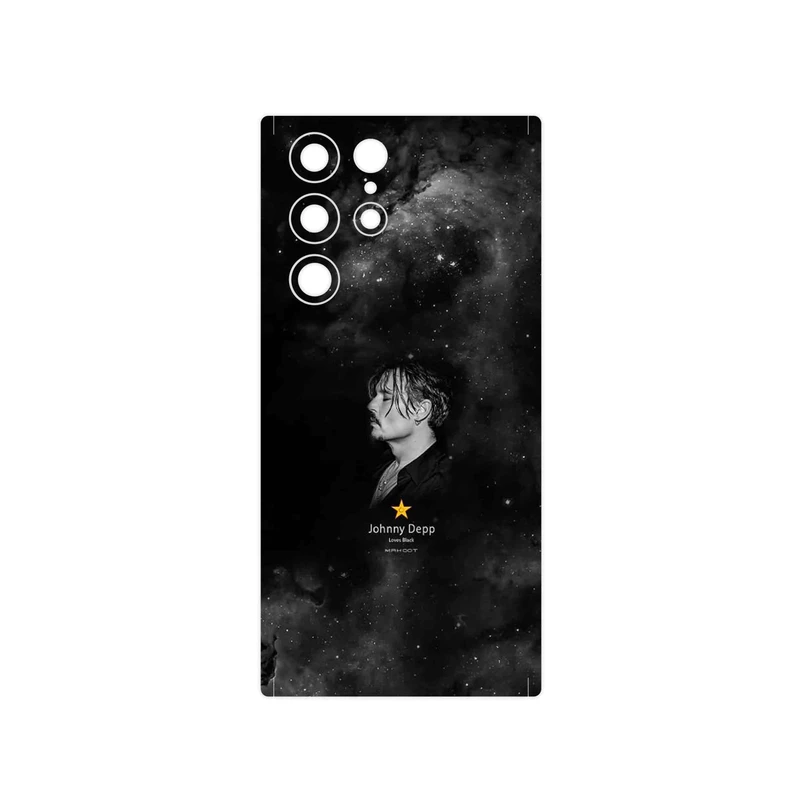 برچسب پوششی ماهوت مدل Johnny Depp مناسب برای گوشی موبایل سامسونگ Galaxy S22 Ultra 5G