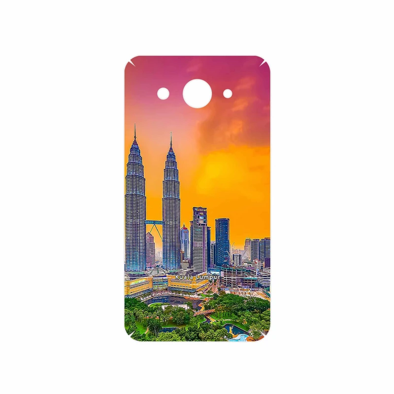برچسب پوششی ماهوت مدل City of Kuala Lumpur مناسب برای گوشی موبایل هوآوی Y3 2018