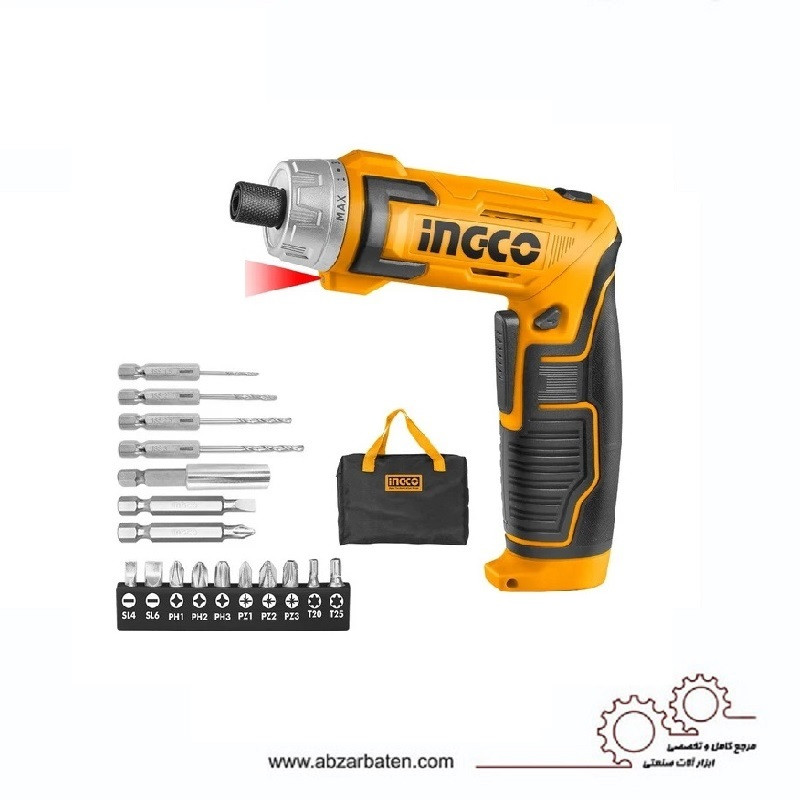 پیچ گوشتی شارژی اینکو مدل CSDLI0802-8V پیچ گوشتی شارژی اینکو مدل CSDLI0802-8V