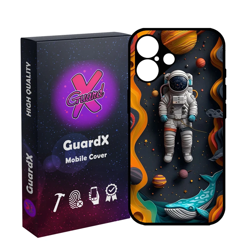 کاور گارد ایکس طرح فضانورد مدل 10763 مناسب برای گوشی موبایل اپل iPhone 16