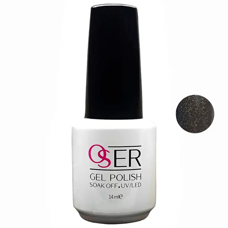 لاک ژل ناخن اسر مدل اکلیلی کد 124