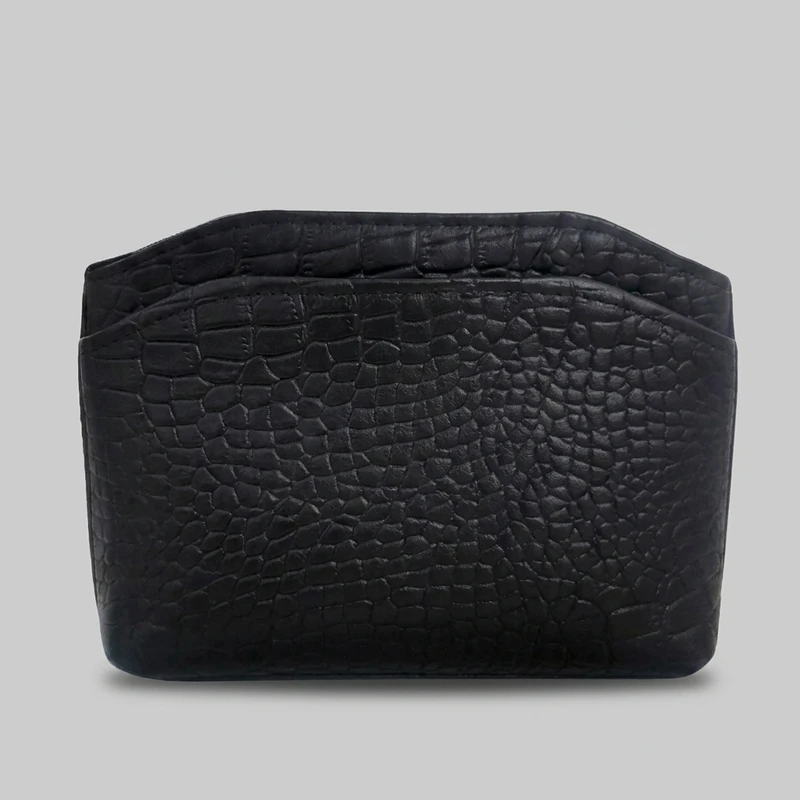 کیف زنانه رودوشی چرم طبیعی مدل F21