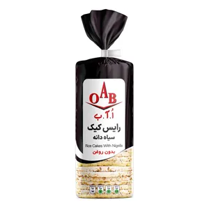 رایس کیک سیاه دانه اُ.آ.ب - 100 گرم