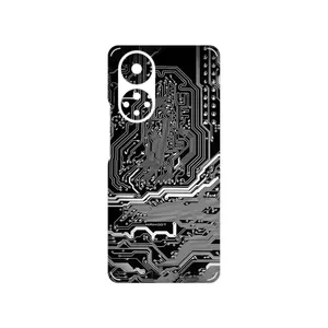 MAHOOT Black_Printed_Circuit_Board Cover Sticker for Honor 50