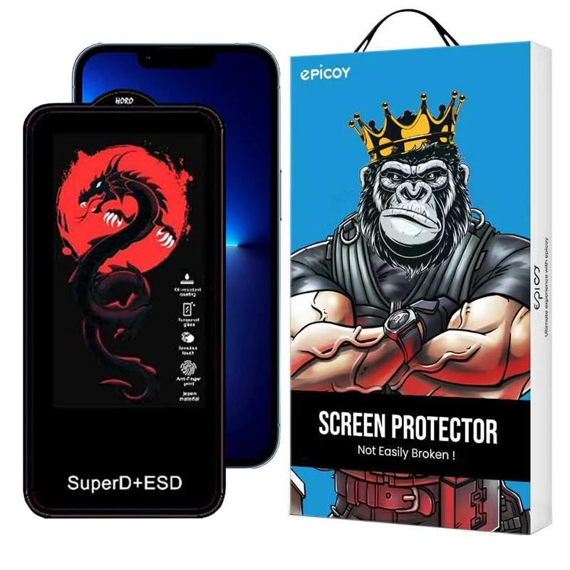 محافظ صفحه نمایش اپیکوی مدل Dragon ESD مناسب برای گوشی موبایل اپل iPhone 13 Pro Max / 14 Plus