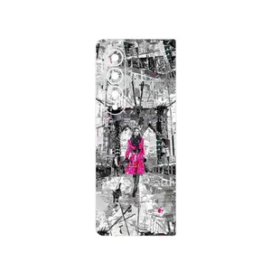 MAHOOT Collage of Catwalk Bridge Cover Sticker for Samsung Galaxy Z Fold4