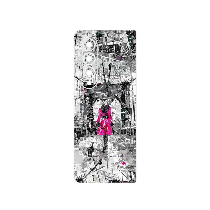 برچسب پوششی ماهوت مدل Collage of Catwalk Bridge مناسب برای گوشی موبایل سامسونگ Galaxy Z Fold4