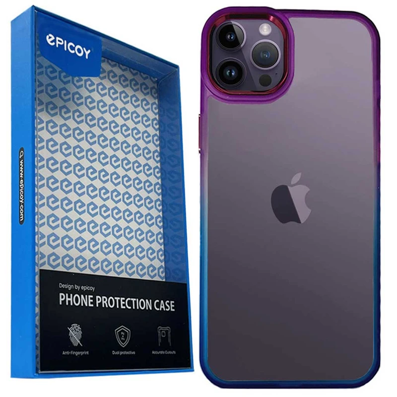 کاور اپیکوی مدل Rainbow مناسب برای گوشی موبایل اپل iPhone 15 Pro/ 14 Pro/ 13 Pro