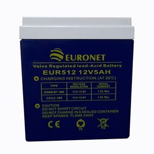 نقد و بررسی باتری یو پی اس 12 ولت 5 آمپر ساعت یورونت مدل EUR512 توسط خریداران