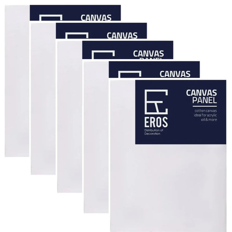 بوم نقاشی مستطیل اروس مدل R5 سایز 30×40 سانتی متر بسته 5 عددی