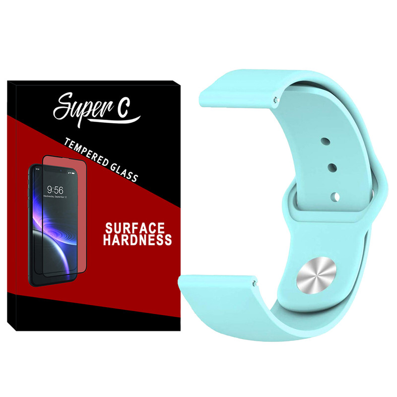 بند سوپرسی مدل BIS-Sic-SC مناسب برای ساعت هوشمند سامسونگ Galaxy watch 6 Classic 43mm