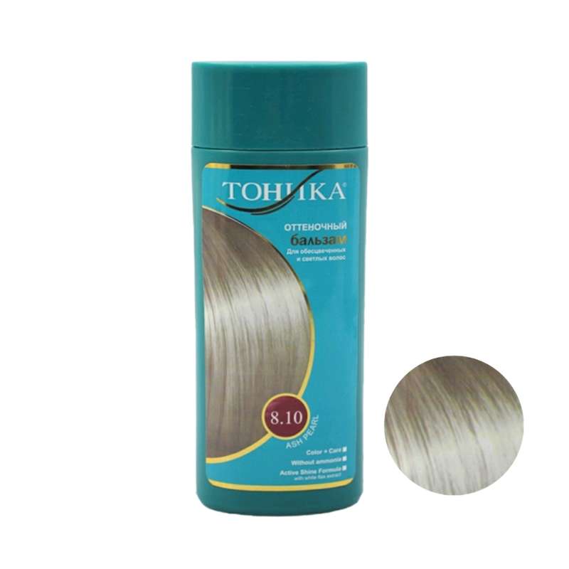 شامپو رنگ مو تونیکا مدل 111204000190 8.10 حجم 150 میلی لیتر رنگ خاکستری مرواریدی