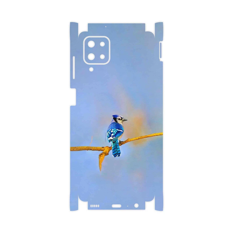 برچسب پوششی ماهوت مدل Cyanocitta cristata-FullSkin مناسب برای گوشی موبایل سامسونگ Galaxy A12