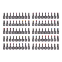 لاک ژل براق ناخن کلانا مدل کاربردی بسته 90 عددی