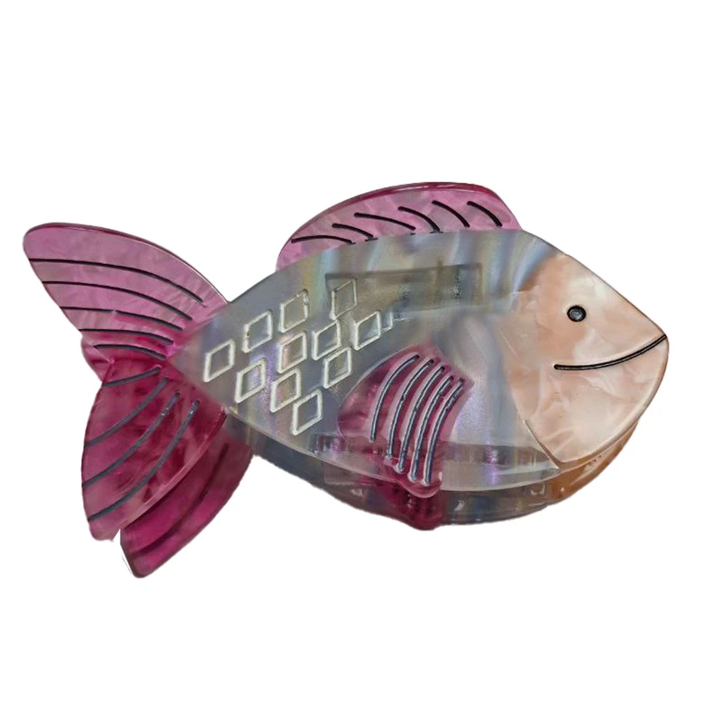 کلیپس مو زنانه مدل ماهی گرانیتی کد 00201583