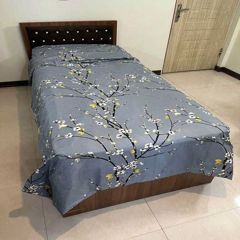 سرویس روتختی طرح زنبق یکنفره سه تکه