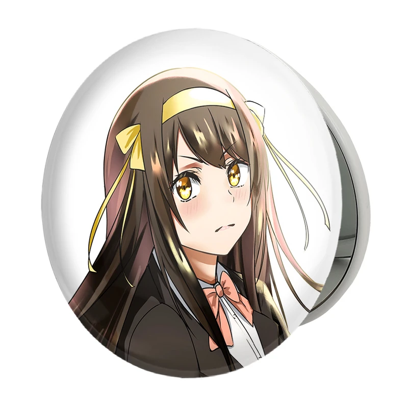 آینه جیبی خندالو طرح انیمه ناپدید شدن هاروهی سوزومیا مدل تاشو کد 24316 