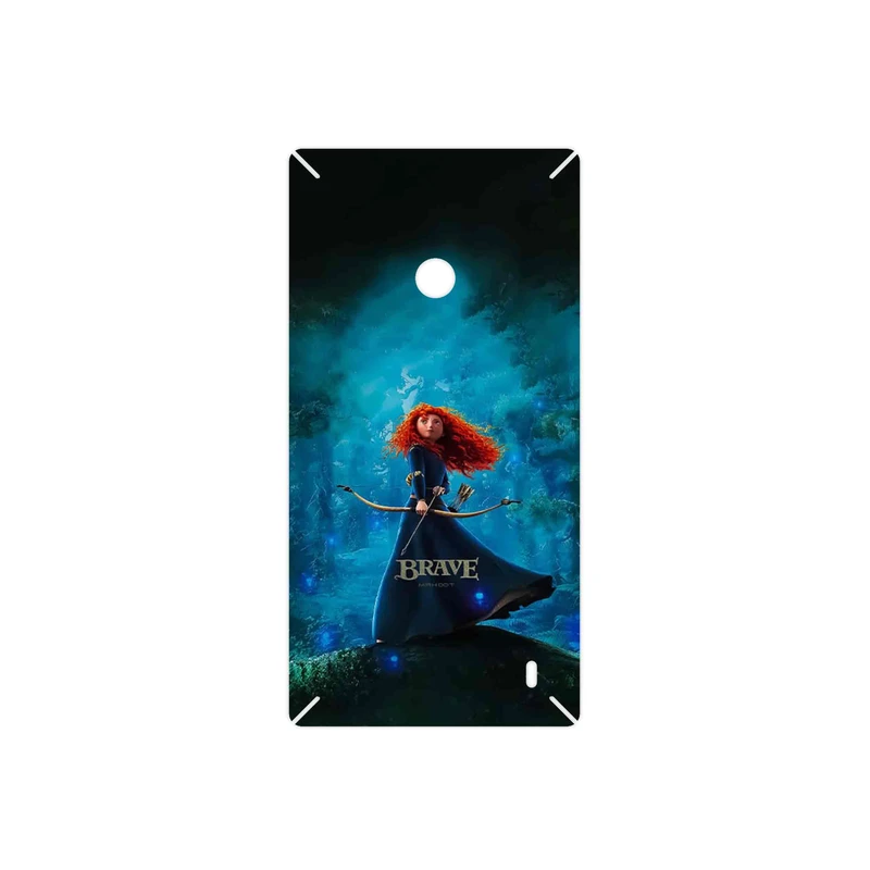 برچسب پوششی ماهوت مدل Brave مناسب برای گوشی موبایل نوکیا Lumia 520