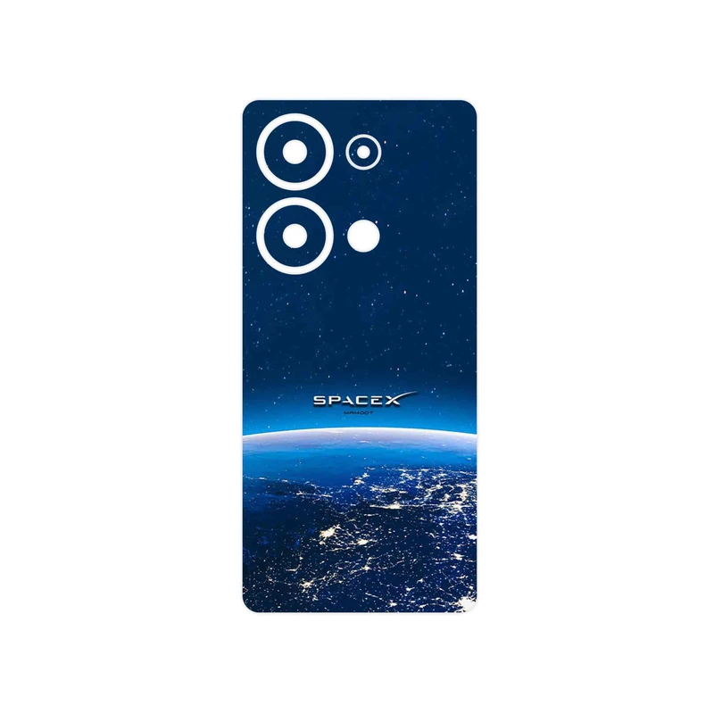 برچسب پوششی ماهوت مدل Space X مناسب برای گوشی موبایل شیائومی Redmi Note 13 Pro 4G