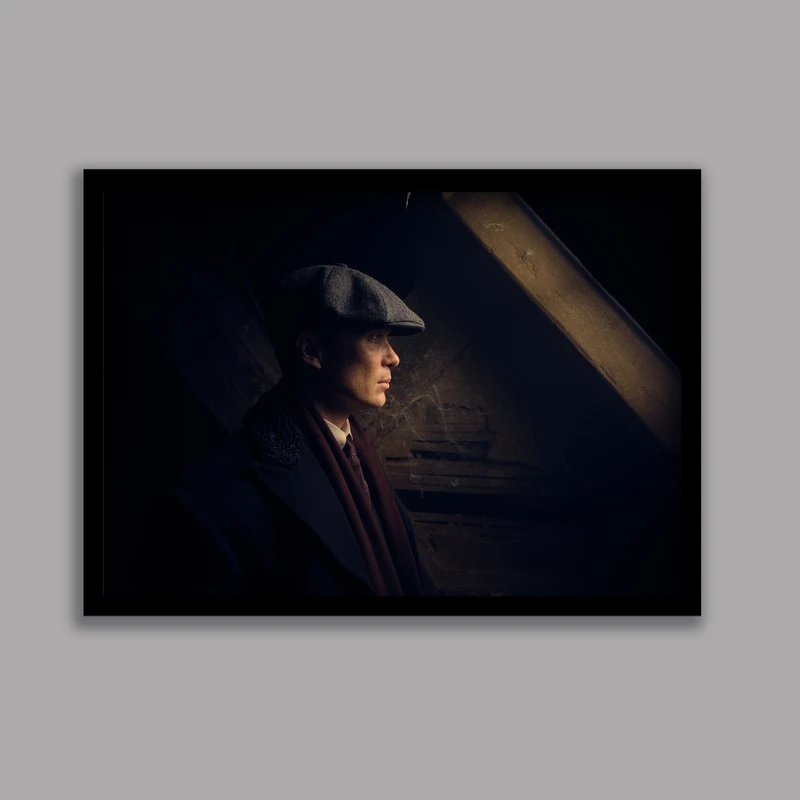 تابلو مدل تامی شلبی سریال پیکی بلایندرز Peaky Blinders کد LA-G10385-2