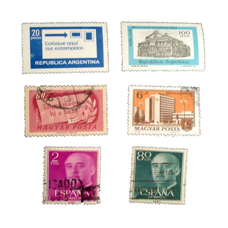 تمبر یادگاری مدل ملل کد  DS1702  مجموعه 6 عددی 