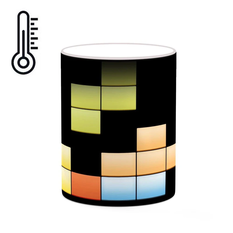 ماگ حرارتی کاکتی مدل بازی تتریس Tetris کد mgh30753