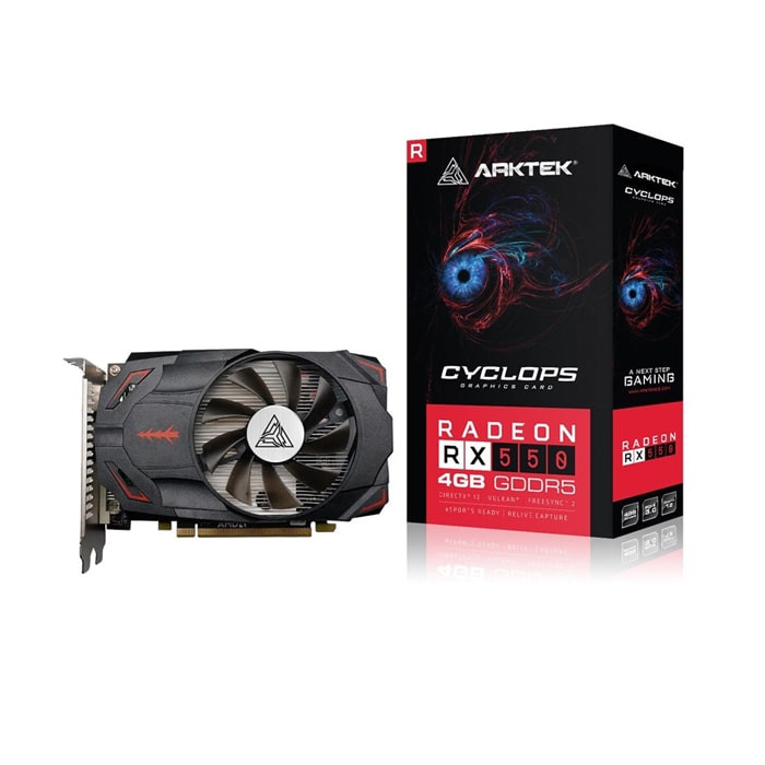 کارت گرافیک آرک تک مدل RX550 4GB GDDR5 DP 128-bit 2