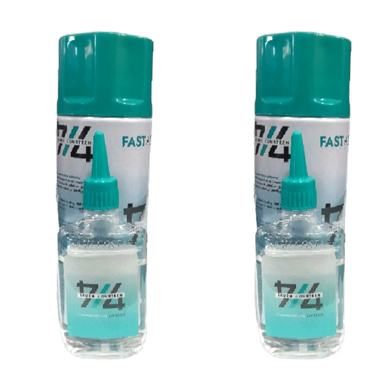 چسب 123 دیبا 714 مدل fast adhesive  حجم 400 میلی لیتر بسته دو عددی