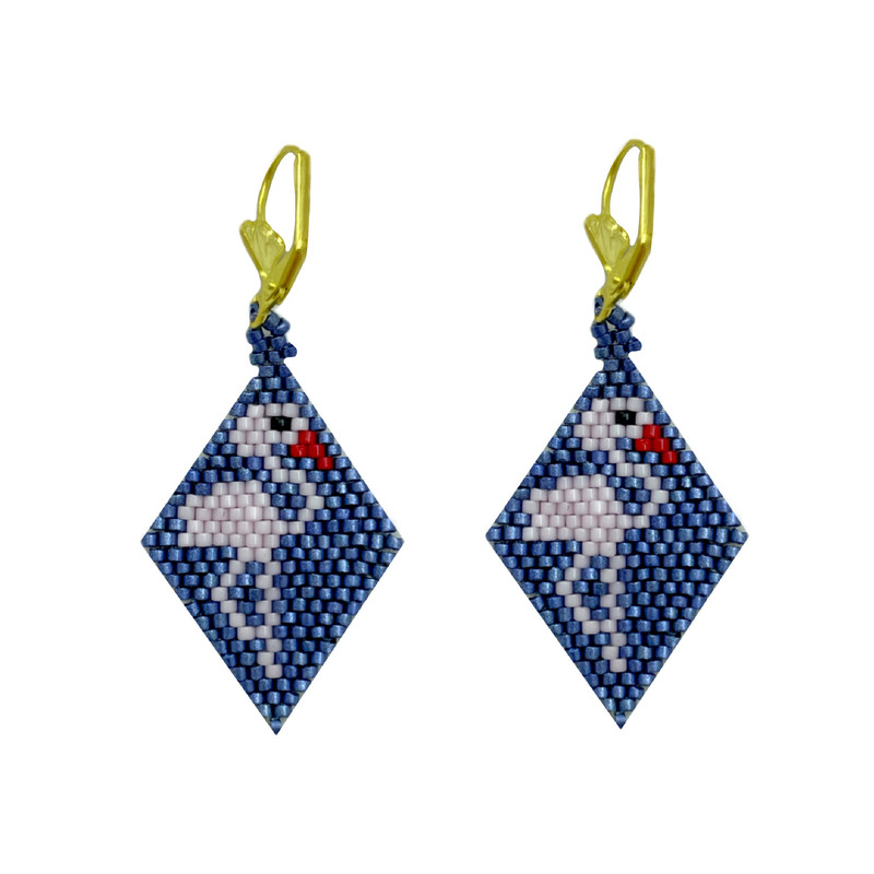 گوشواره زنانه کیکی رایکی مدل BB09437-076