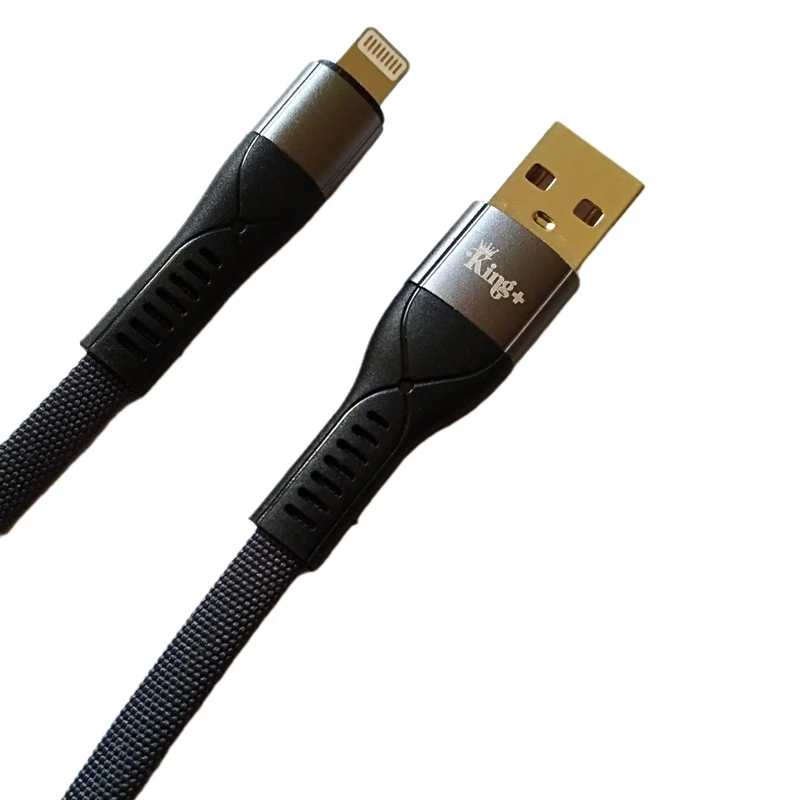 کابل تبدیل USB به لایتنینگ کینگ پلاس مدل HK-23 طول 1 متر