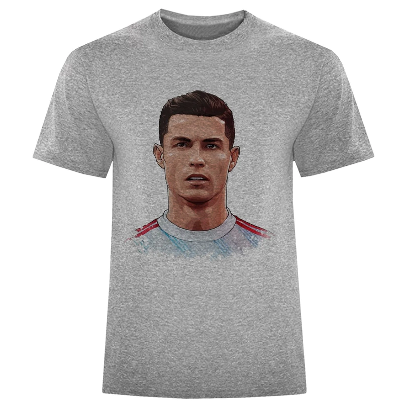 تی شرت آستین کوتاه مردانه مدل رونالدو D96