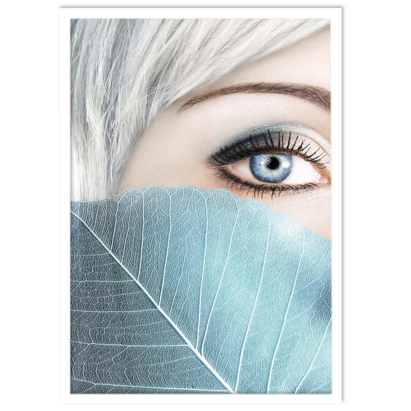 تابلو نوری بکلیت طرح چشم پزشکی و لنز آبی مدل W-S279