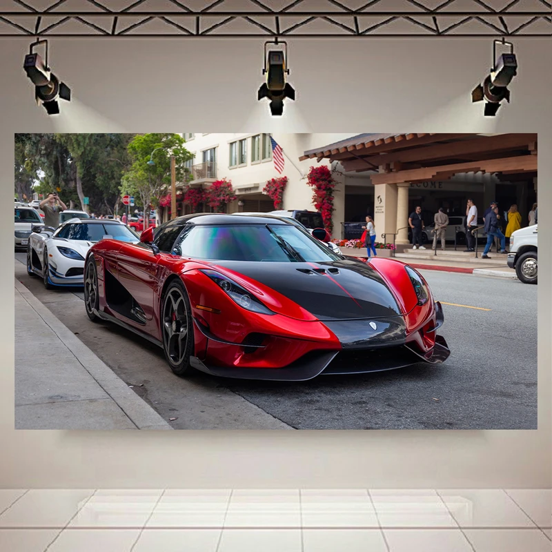 تابلو بوم طرح ماشین مدل کوئینگزگ Regera کد AR5320