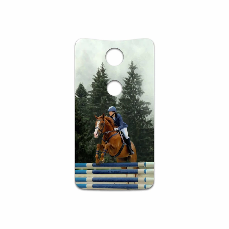 برچسب پوششی ماهوت مدل Equestrianism مناسب برای گوشی موبایل گوگل Nexus 6