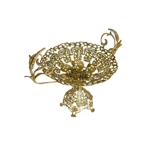 میوه خوری برنجی مدل گندم کد S-4123