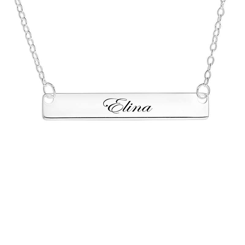 گردنبند نقره زنانه لیردا مدل الینا mst