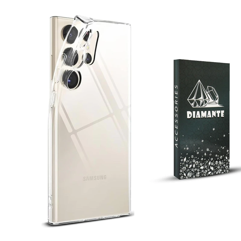 کاور دیامانته مدل Nahid Navy مناسب برای گوشی موبایل سامسونگ Galaxy S23 Ultra