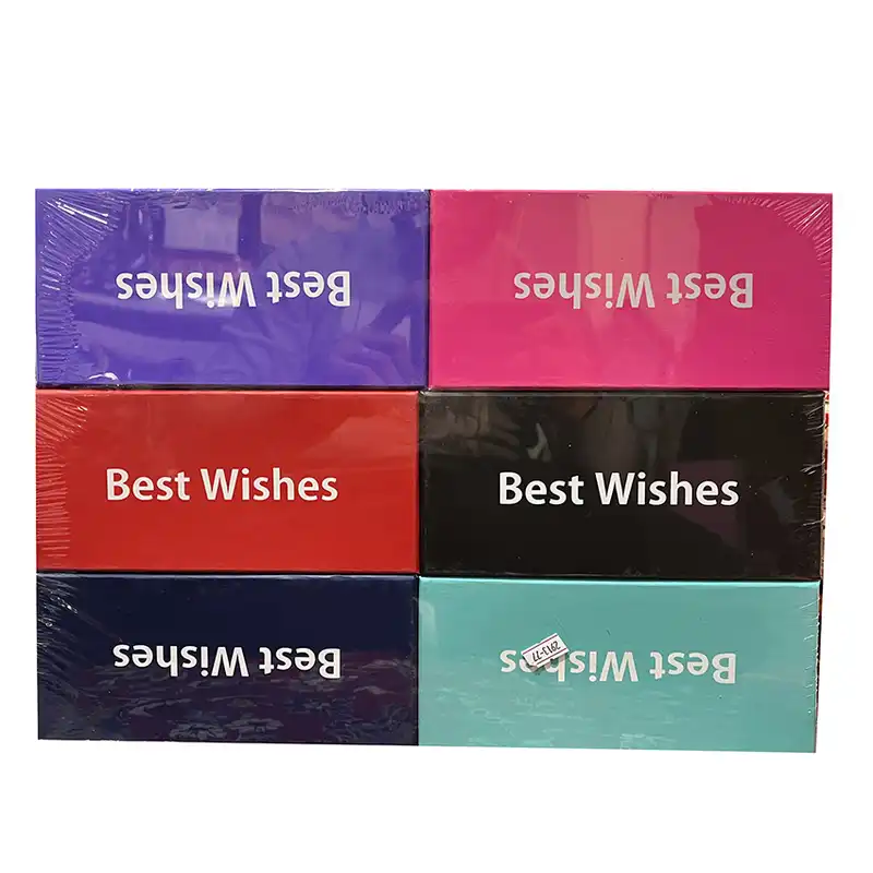 جعبه هدیه مدل لاکچری طرح Best Wishes