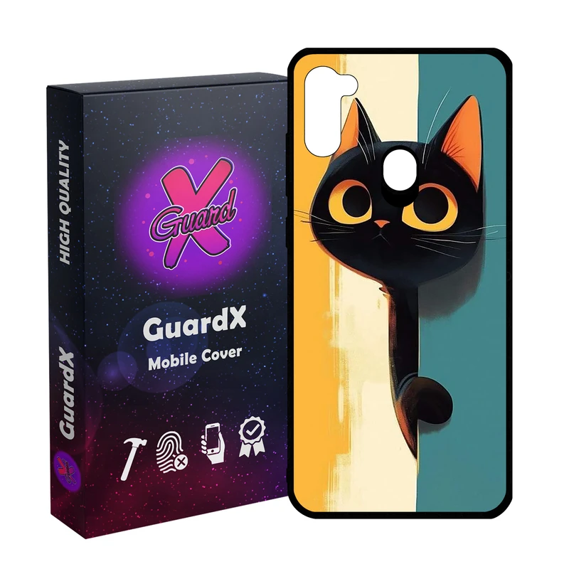 کاور گارد ایکس طرح گربه مدل 10780 مناسب برای گوشی موبایل سامسونگ Galaxy A11/M11