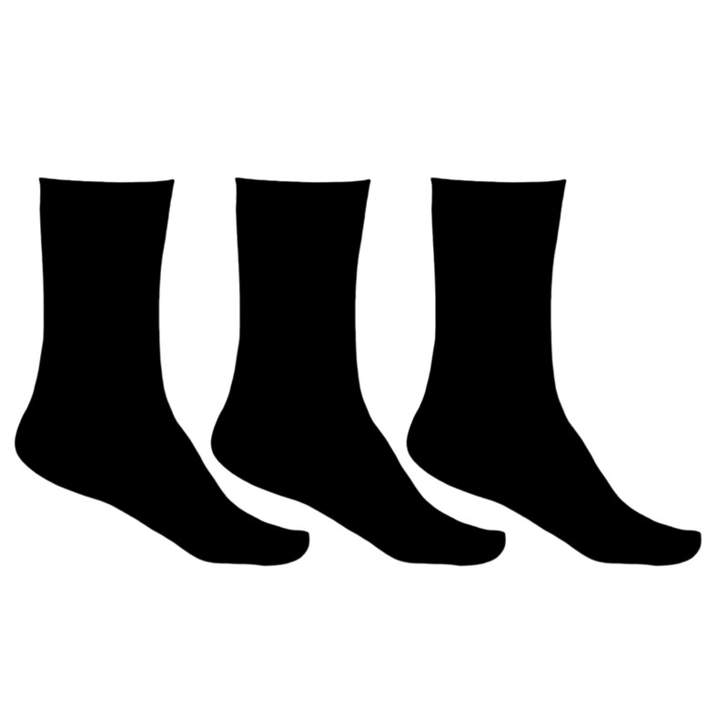 جوراب ساق بلند زنانه پانیبو مدل PO_BL 3 بسته 3 عددی