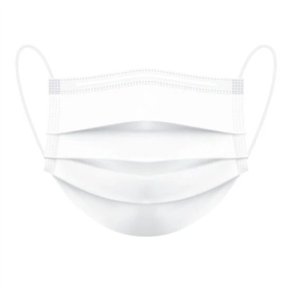 ماسک تنفسی مدل سه لایه کد PMP113 بسته 50 عددی