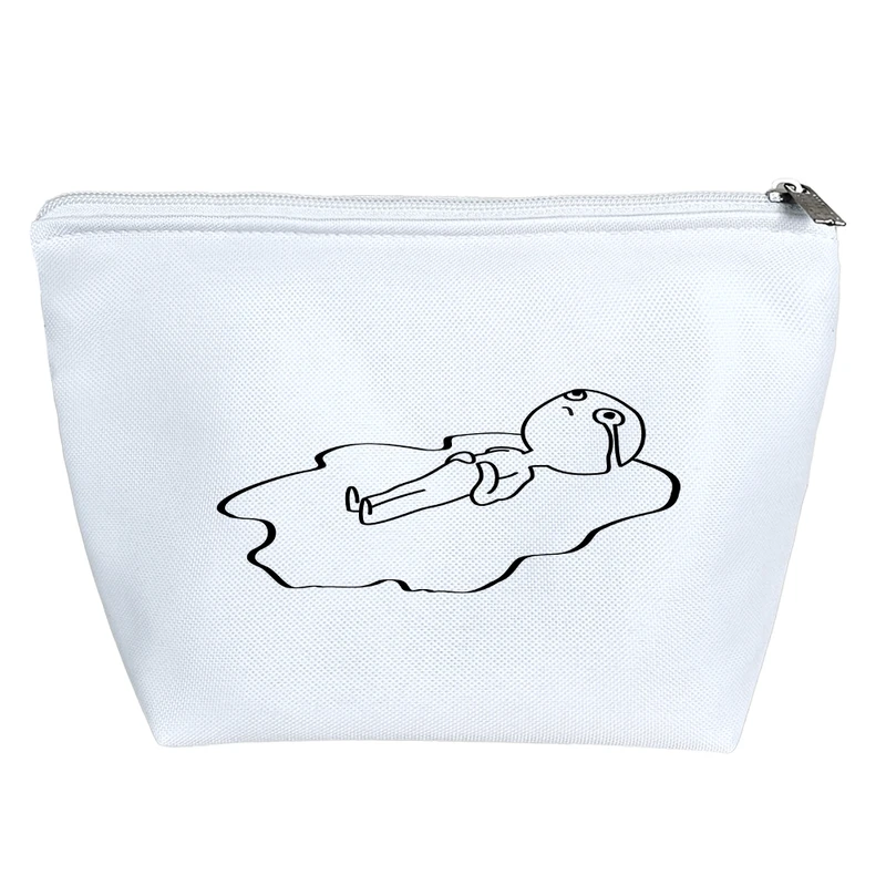 کیف لوازم آرایش دخترانه خندالو مدل انسان گریان کد 3049