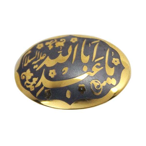 سنگ حدید طرح  یا ابا عبد الله  کد 558610