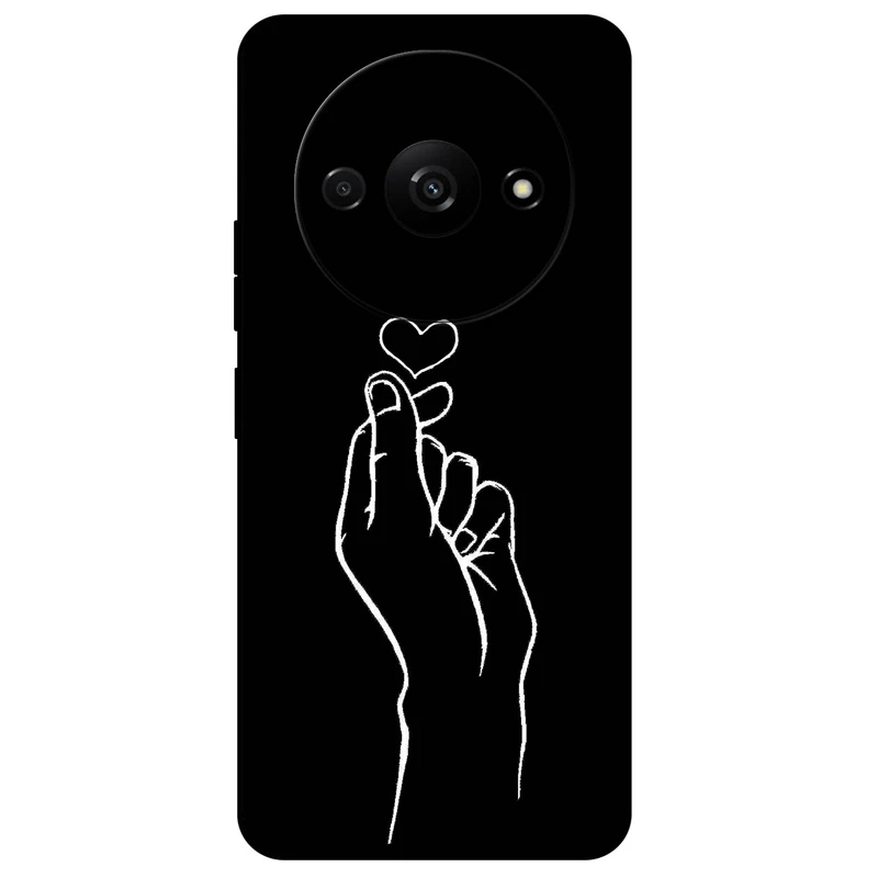 کاور مگافون طرح قلب مدل 7769 مناسب برای گوشی موبایل شیائومی Redmi A3 / A3x