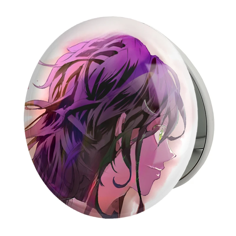 آینه جیبی خندالو طرح ‏کورو سنسی و یوکیمارو انیمه کلاس آدمکشی مدل تاشو کد 32088