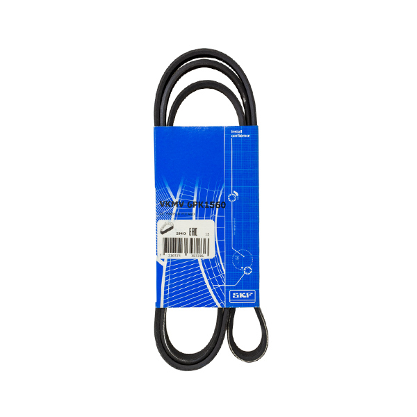 تسمه دینام اس کی اف مدل VKMV 6PK1560 مناسب برای پژو 206
