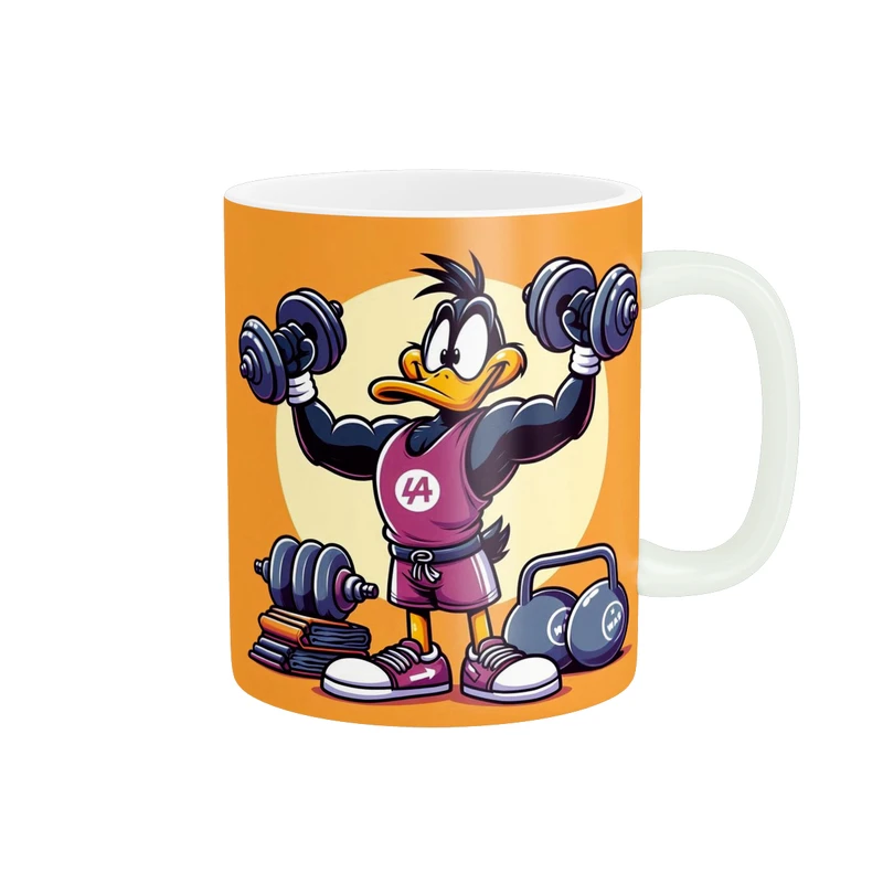 ماگ پادآفرین مدل انگیزشی طرح کارتونی ورزش فیتنس باشگاهی کد PM929