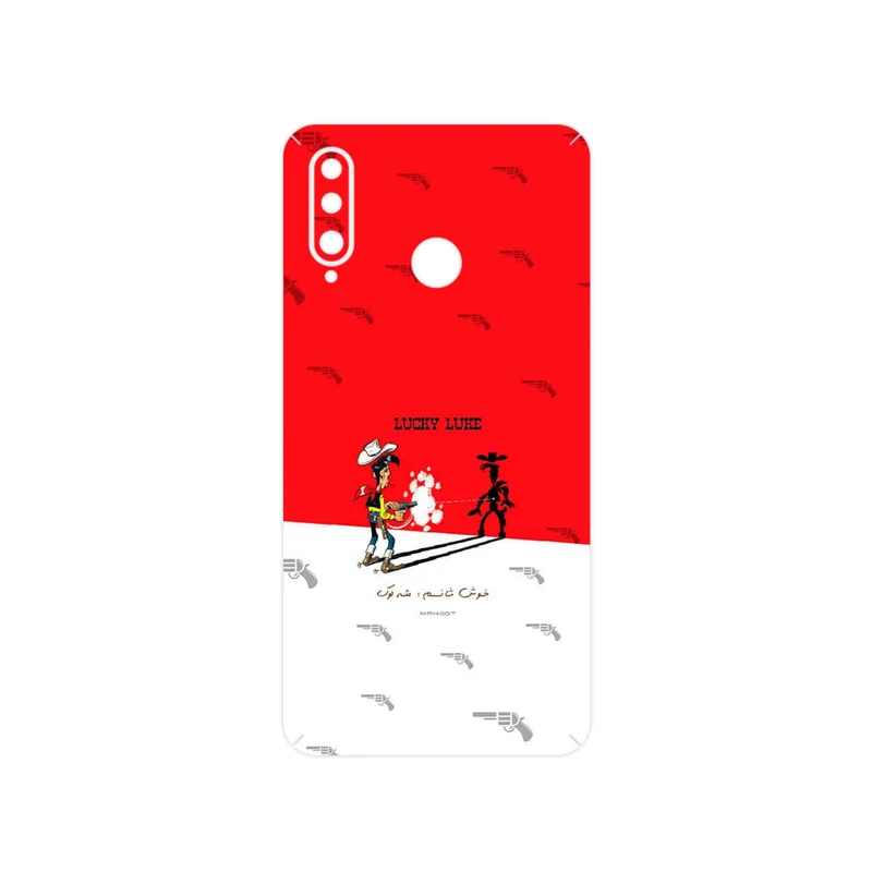 برچسب پوششی ماهوت مدل Lucky Luke مناسب برای گوشی موبایل هوآوی P30 Lite (24 MP Camera)