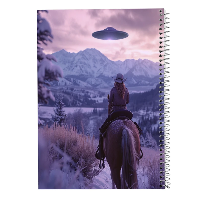 دفتر مشق 50 برگ مدوپد مدل رد دد red dead کد DF13540
